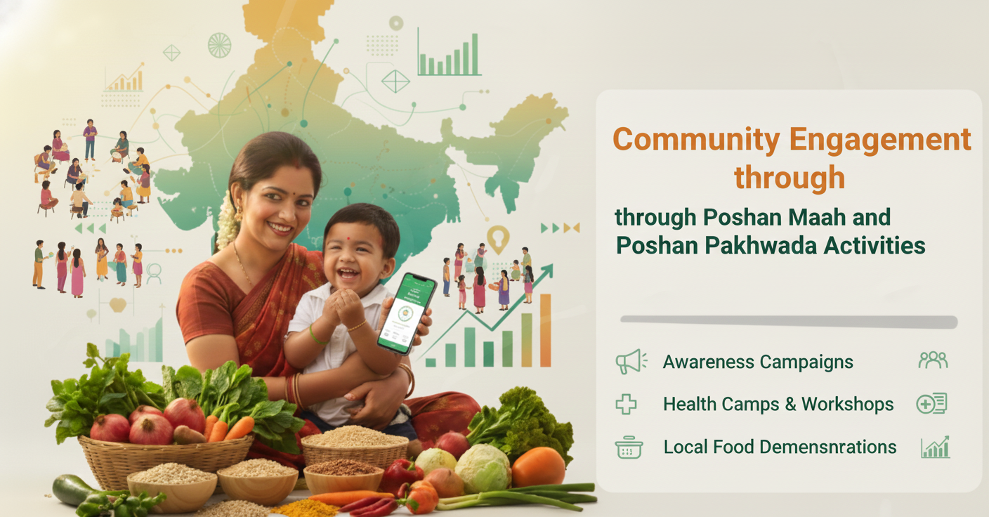 Community Engagement through Poshan Maah and Poshan Pakhwada Activities