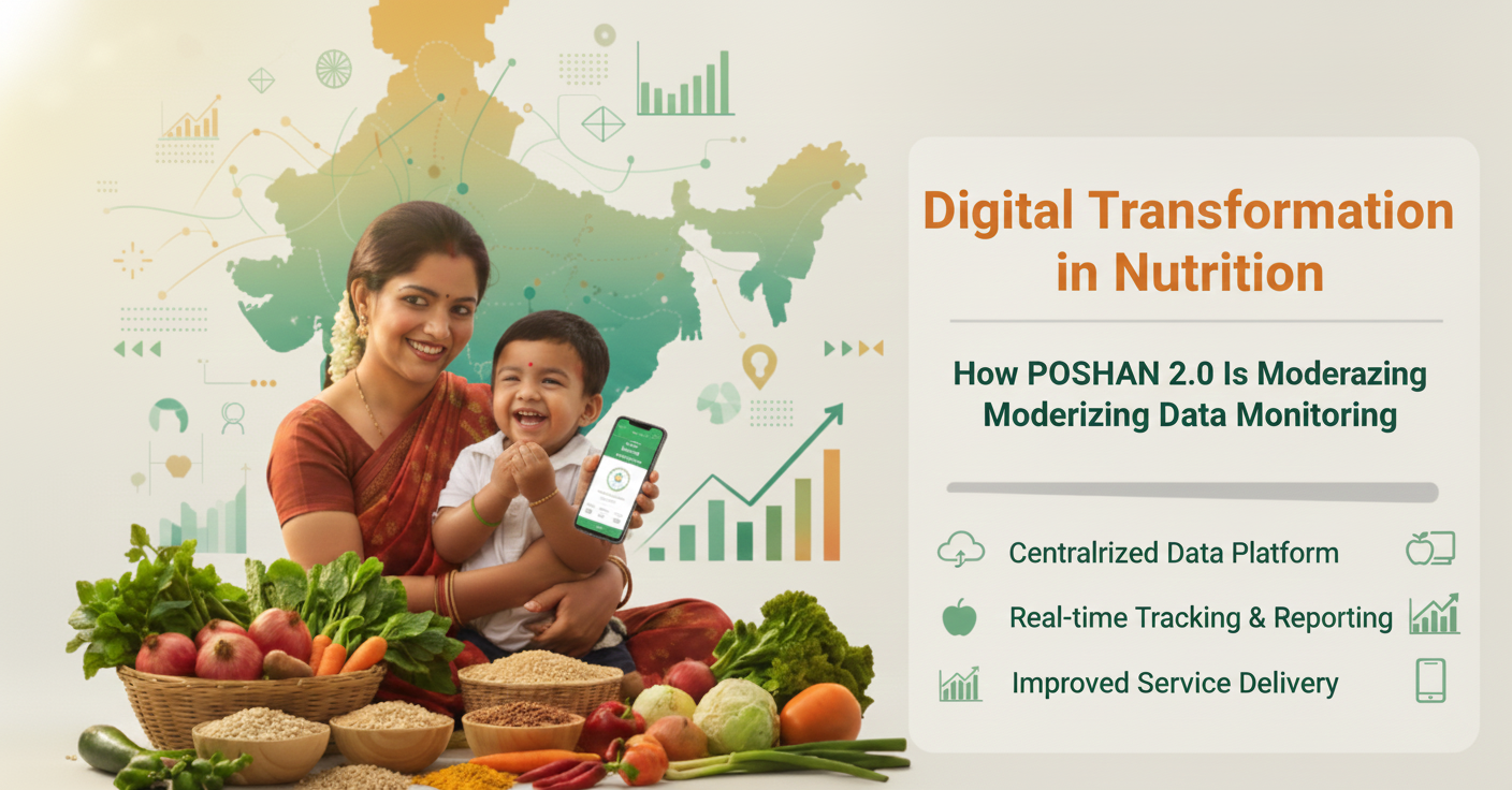 Digital Transformation in Nutrition: How POSHAN 2.0 Is Modernising Data Monitoring