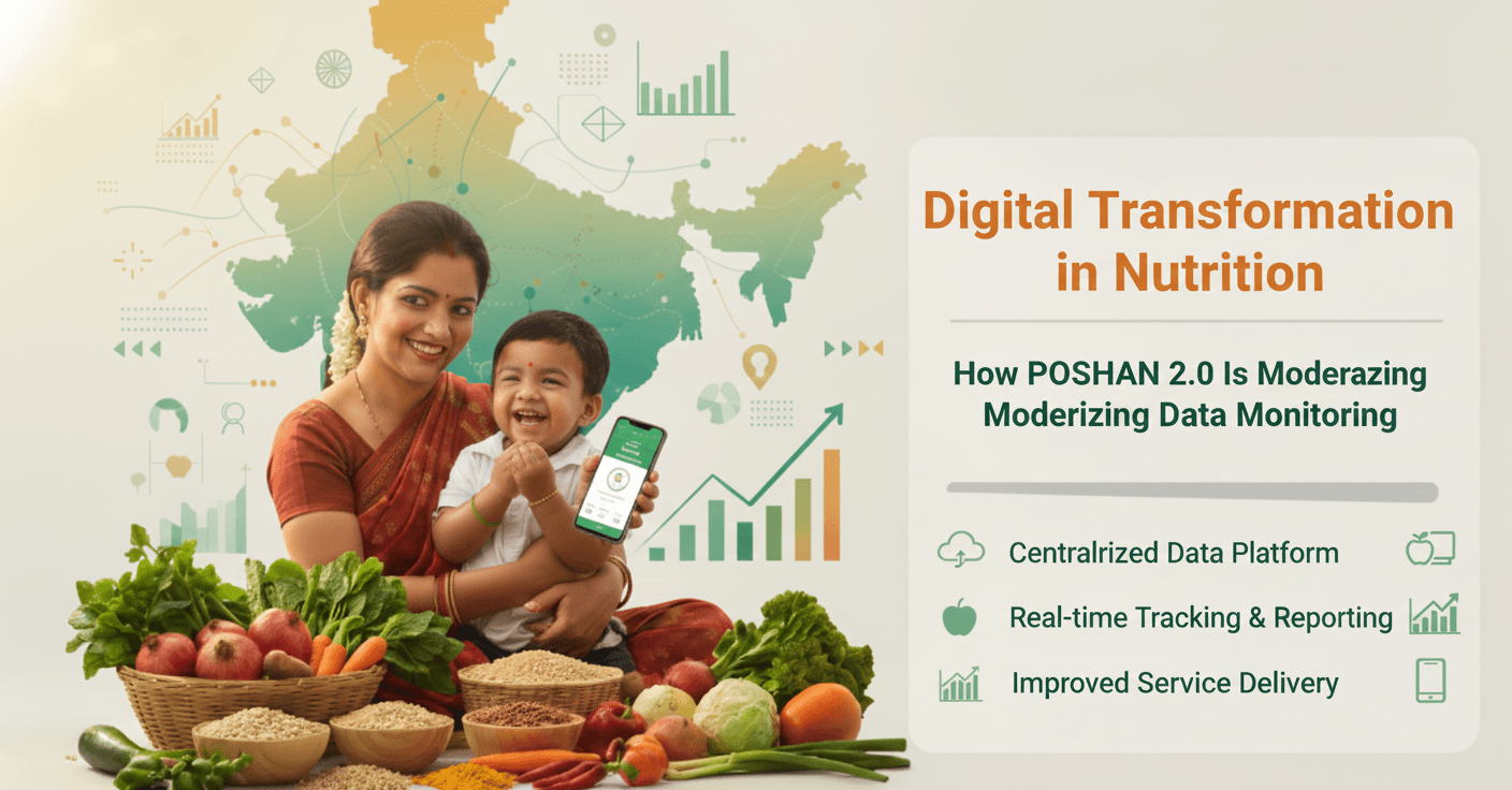 Digital Transformation in Nutrition: How POSHAN 2.0 Is Modernising Data Monitoring